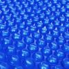 vidaXL Floating Round PE Solar Pool Film 179" Blue