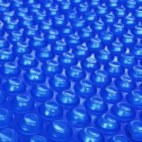 vidaXL Floating Round PE Solar Pool Film 179" Blue
