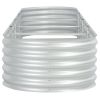 vidaXL Garden Raised Bed 157.5"x31.5"x17.3" Galvanized Steel Silver
