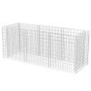 vidaXL Gabion Raised Bed Steel 106.3"x35.4"x39.4"