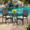 Finnish Outdoor Wicker Bistro Set