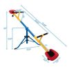 360-Degree Rotation Seesaw, Indoor Outdoor Teeter Totter, Kids Playground Equipment for Backyard XH
