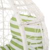 Gianni Wicker Teardrop Chair w/Outdoor Cushion by Christopher Knight Home