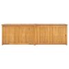 vidaXL Patio Box 68.9"x19.7"x21.7" Solid Wood Teak