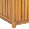 vidaXL Patio Box 68.9"x19.7"x21.7" Solid Wood Teak