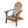 Hollywood outdoor foldable solid wood ADIRONDACK Dark Brown chair