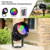 10W RGB LED COB Landscape Lamp Waterproof Garden Walkway Lawn Spike Spot Light
