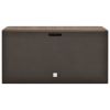 vidaXL Patio Storage Box Brown 44.9"x18.5"x23.6"