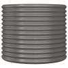Garden Planter Powder-coated Steel 31.5"x31.5"x26.8" Gray