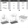 70inch Outdoor Patio Dining Table with Umbrella Hole; 6 Person Metal Square Table for Garden; Backyard and Porch