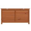 vidaXL Patio Cushion Box Brown 39.4"x19.7"x22" Solid Wood Fir