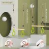 Gardtech Ninja  Trapeze Swing Bar;  Backyard Playground Obstacle Course Set Attachments for Warrior Slack Line Jungle Gym Play Swing Set (Swing Bar Ri