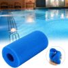 2PCS Swimming Pool Filter Sponge for Intex Type A, Washable Foam Cartridge