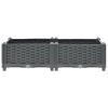 vidaXL Raised Bed 31.5"x15.7"x9.1" Polypropylene