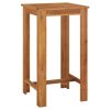 Patio Bar Table 23.6"x23.6"x41.3" Solid Wood Acacia