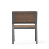 Outdoor Aluminum Chairs; Set of 2