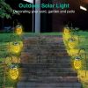 4PCS Solar Pineapple LED Lights Waterproof Hanging Lantern Garden Decor 60 LEDs