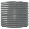 Garden Raised Bed Powder-coated Steel 59.8"x31.5"x26.8" Gray