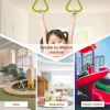 Gardtech Ninja  Trapeze Swing Bar;  Backyard Playground Obstacle Course Set Attachments for Warrior Slack Line Jungle Gym Play Swing Set (Swing Bar Ri
