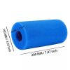 2PCS Swimming Pool Filter Sponge for Intex Type A, Washable Foam Cartridge