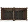 vidaXL Raised Bed 31.5"x15.7"x15" Polypropylene