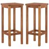 7 Piece Patio Bar Set Solid Wood Acacia