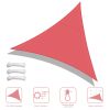 5x5x5m Triangle Sun Shade Sail 1 Pack 22'x22'x22' Triangle Sun Shade Sail Watermelon Red 97% UV Block Commercial Events Carpark Swimming Pool Camping