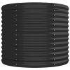 Garden Raised Bed Powder-coated Steel 116.5"x31.5"x26.8" Anthracite
