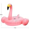 Giant inflatable flamingo swimming pool floating; swimming pool floating lounge floating raft adult children's party decorative toys