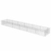 vidaXL Gabion Raised Bed Galvanized Steel 212.6"x35.4"x19.7"