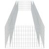 vidaXL Gabion Raised Bed Galvanized Steel 212.6"x35.4"x19.7"