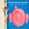 Giant inflatable flamingo swimming pool floating; swimming pool floating lounge floating raft adult children's party decorative toys