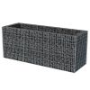 vidaXL Gabion Raised Bed Steel 106.3"x35.4"x39.4"