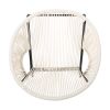 Chrissy Outdoor White Modern Faux Rattan Club Chairs (Set of 2)