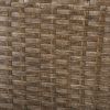 Linsten Outdoor Wicker Swivel Club Chairs with Water Resistant Cushions (set of 2)