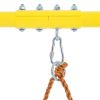 Outdoor Toddler Swing Set for Backyard; Playground Swing Sets with Climbing Ladder; Swing and Climbing Playset for Kids