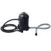 Garden Pond Vacuum Cleaner; cleansweep with 14ft intake suction hose; 4 Extension Tubes; 3 Vacuum Nozzles; a 6.5 Foot Output Hose; and a Debris Collec