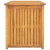 vidaXL Patio Box 68.9"x19.7"x21.7" Solid Wood Teak