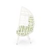 Gianni Wicker Teardrop Chair w/Outdoor Cushion by Christopher Knight Home