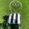 Outdoor Chair Cushions Seat Cushions with Straps; Patio Chair Pads for Patio Furniture Garden Home Office Decoration Set of 2