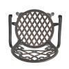 Palermo Copper Cast Aluminum 3pc Bistro Set