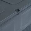 vidaXL Patio Storage Box 84.5 gal Anthracite