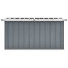 vidaXL Patio Storage Box Gray 50.8"x26.4"x25.6"