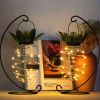 4PCS Solar Pineapple LED Lights Waterproof Hanging Lantern Garden Decor 60 LEDs