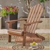 Hollywood outdoor foldable solid wood ADIRONDACK Dark Brown chair