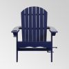 Outdoor Classic Solid Wood Adirondack Leisure Seat Can Put Cup Holder Can Put Umbrella
