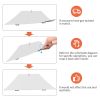 GO 42000 BTU Stainless Steel Material Pyramid Glass Tube Flame Outdoor Heater with Long Strips of Flame with Aluminum Top Reflector Shield Heating Up