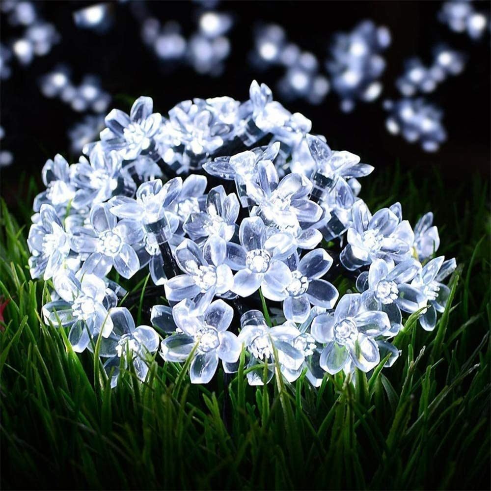 Fairy Blossom Flower Solar Garden String Lights Fairy Blossom Flower Solar Garden String Lights