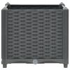 vidaXL Raised Bed 15.7"x15.7"x15" Polypropylene