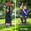 Gardtech Rope Swing Toys;   Swing Spinning Wheels - Gymnastic Wheel;  Swing Wheel;  Wheel;  Summer Toys for Backyard Warrior Slackline Obstacle Course